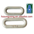 guy wire forged steel bracket electric power line connect fitting hot dip galvanized Z mounting bracket